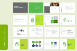 Ensure you supplies a brand style guide for your stationery designs.