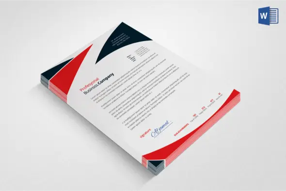 letterhead design services